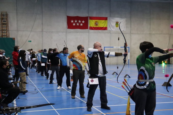 Entrega de medallas a los vencedores del Campeonato de Sala de Madrid, 2020/2021