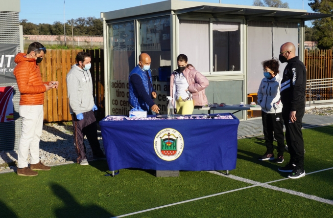 Entrega de medallas del Campeonato de Madrid de tiro en sala, temporada 2020/2021