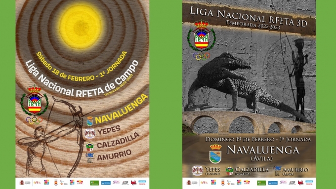 1ª TIRADA LIGA NACIONAL RFETA DE CAMPO Y 1ª TIRADA LIGA NACIONAL RFETA DE 3D