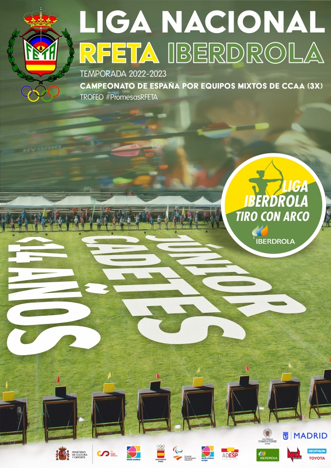 LIGA NACIONAL RFETA IBERDROLA JÚNIOR, CADETE y MENORES 14 AÑOS 2022-2023