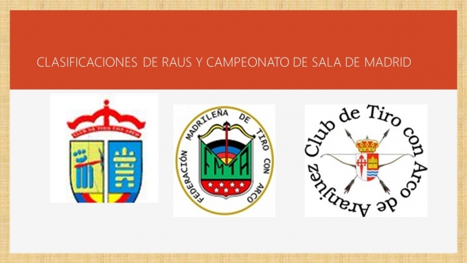 CUARTA CONVOCATORIA DE SALA Y CAMPEONATO DE MADRID
