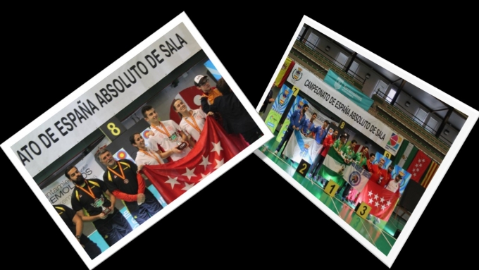 MADRID CAMPEÓN DE ESPAÑA DE ARCO RECURVO Y BRONCE DE COMPUESTO POR EQUIPOS EN SALA