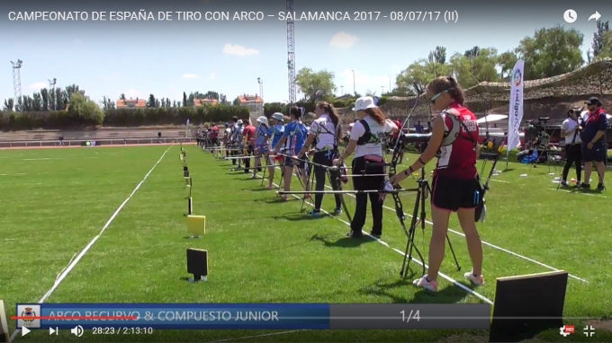 MAGNÍFICO CAMPEONATO DE ESPAÑA EN SALAMANCA PARA LOS ARQUEROS DE LA FMTA