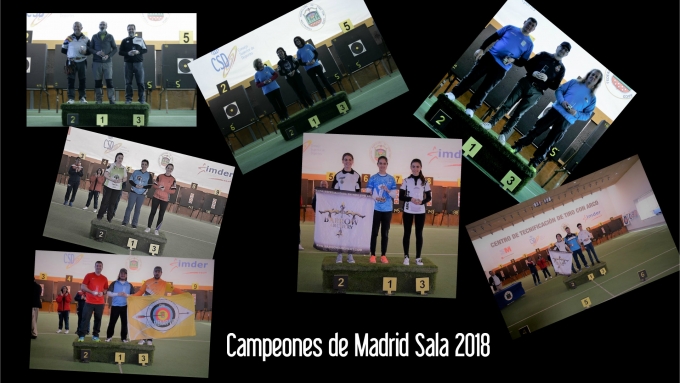 2º Campeonato de Madrid de tiro en sala. 2018