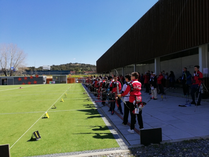 Dos medallas de plata y una de bronce en la 3ª tirada de la liga RFETA de cadetes y menores