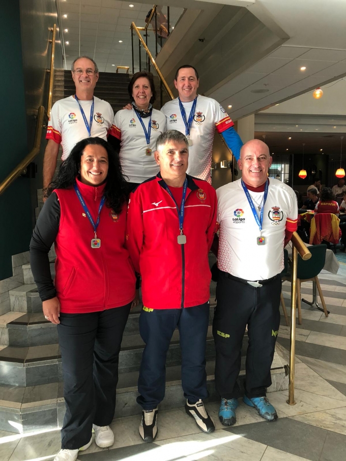 Begoña Pérez Garrido medalla de bronce en el Campeonato de Europa 3D en Gothenburg.