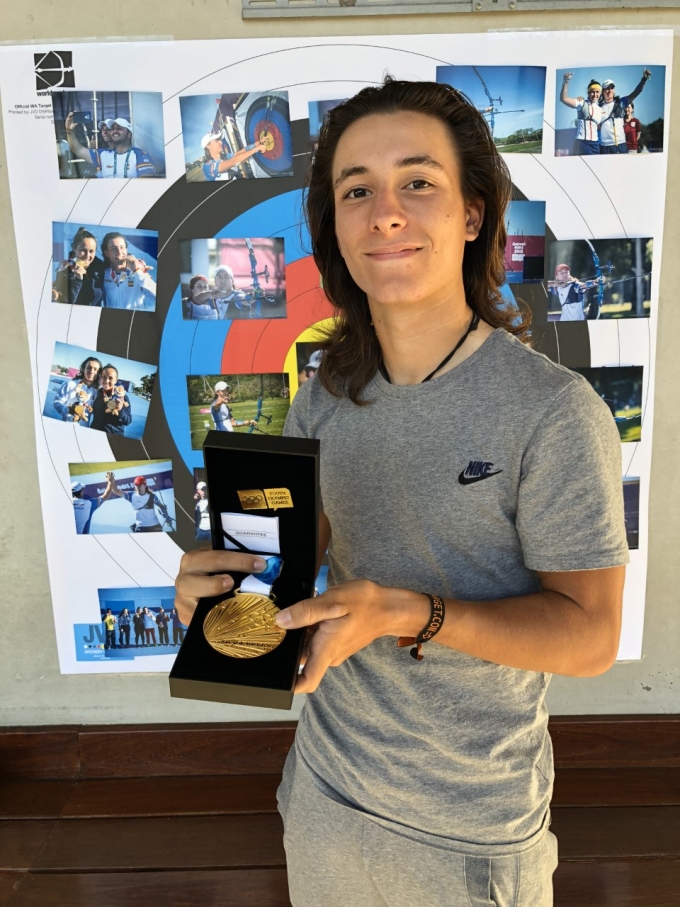 José Manuel Solera campeón de las Olimpiadas de La Juventud 2018