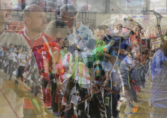 1ª tirada de sala de la liga autonómica FMTA. Valdemoro
