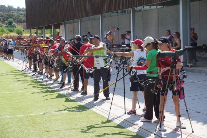 Final liga individual de arco recurvo y compuesto, temporada 2018/2019